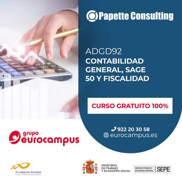 Contabilidad general, Sage 50 y fiscalidad (sector transversal) - Imagen 1