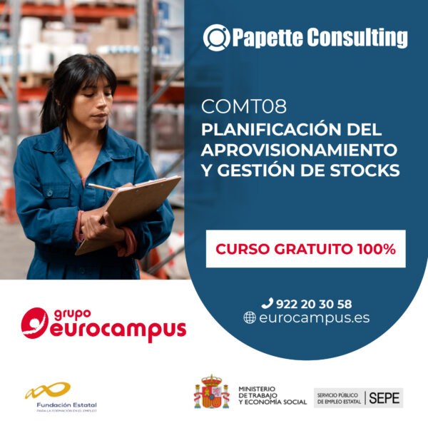 Planificación del aprovisionamiento y gestión de stocks (sector transversal autónomos/as) - Imagen 1
