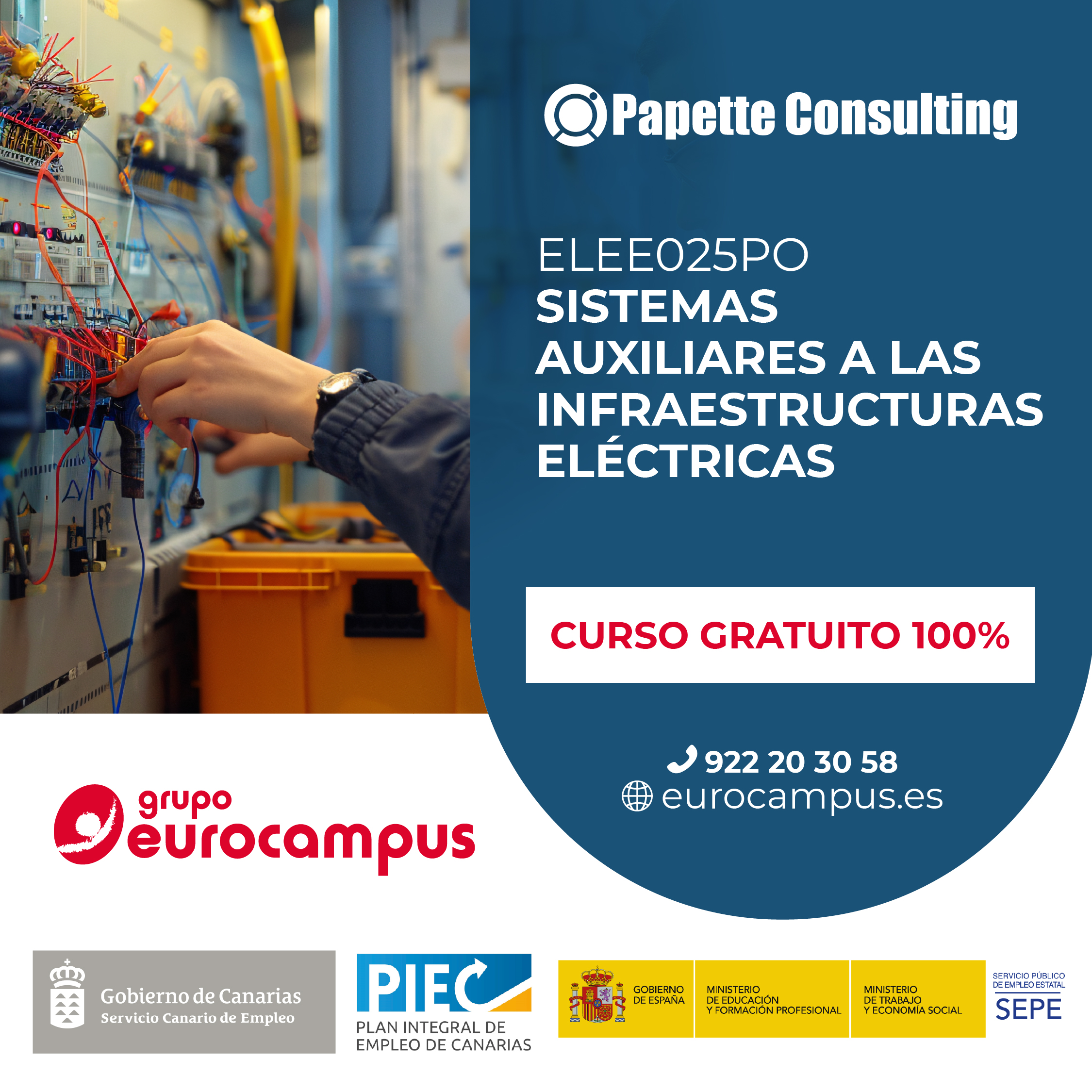 SISTEMAS AUXILIARES A LAS INFRAESTRUCTURAS ELECTRICAS papette Sistemas auxiliares a las infraestructuras eléctricas - Imagen 1