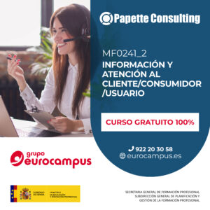 Información y atención al cliente/consumidor/usuario